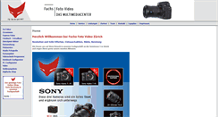 Desktop Screenshot of fotovideo.ch